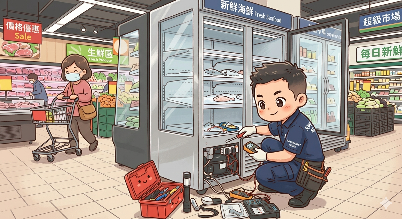 營業用冰箱維修